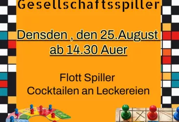 Gesellschaftsspiller 25. August