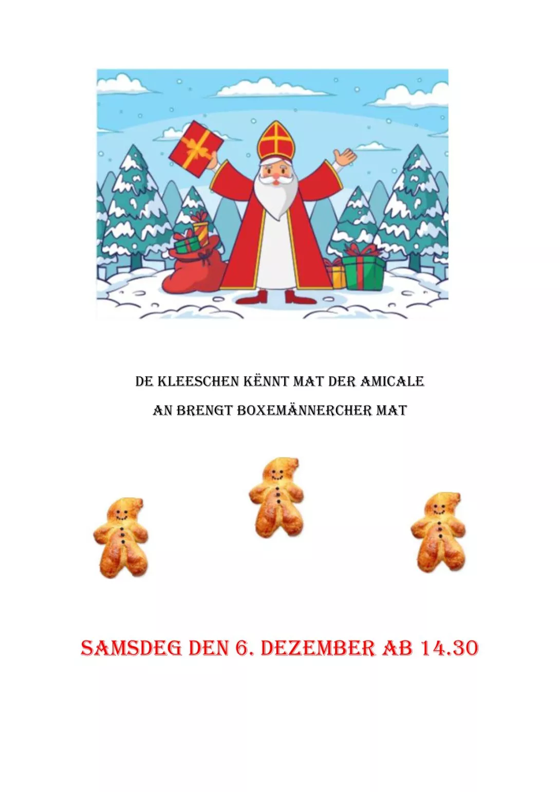 KLEESCHEN 6.DEZEMBER