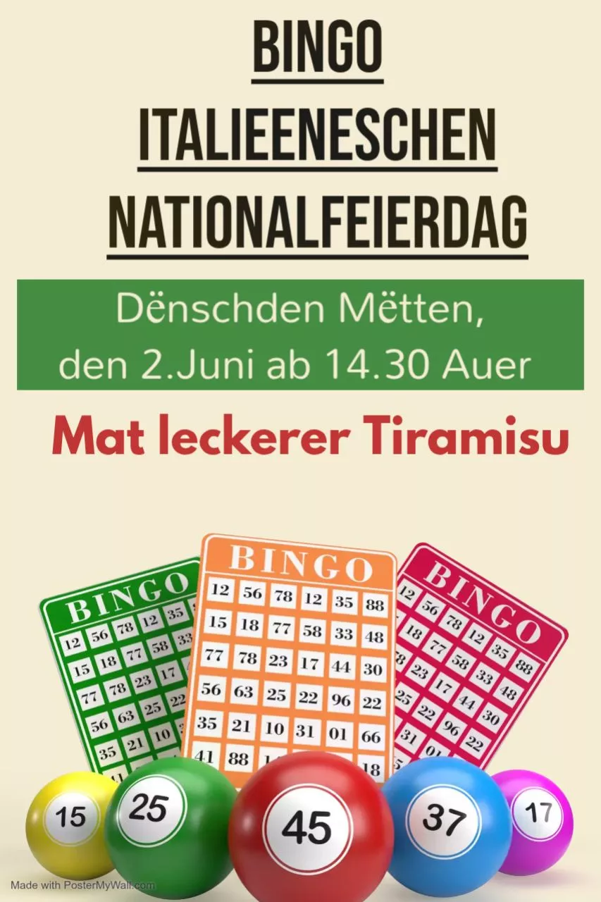 Bingo 2.Juni