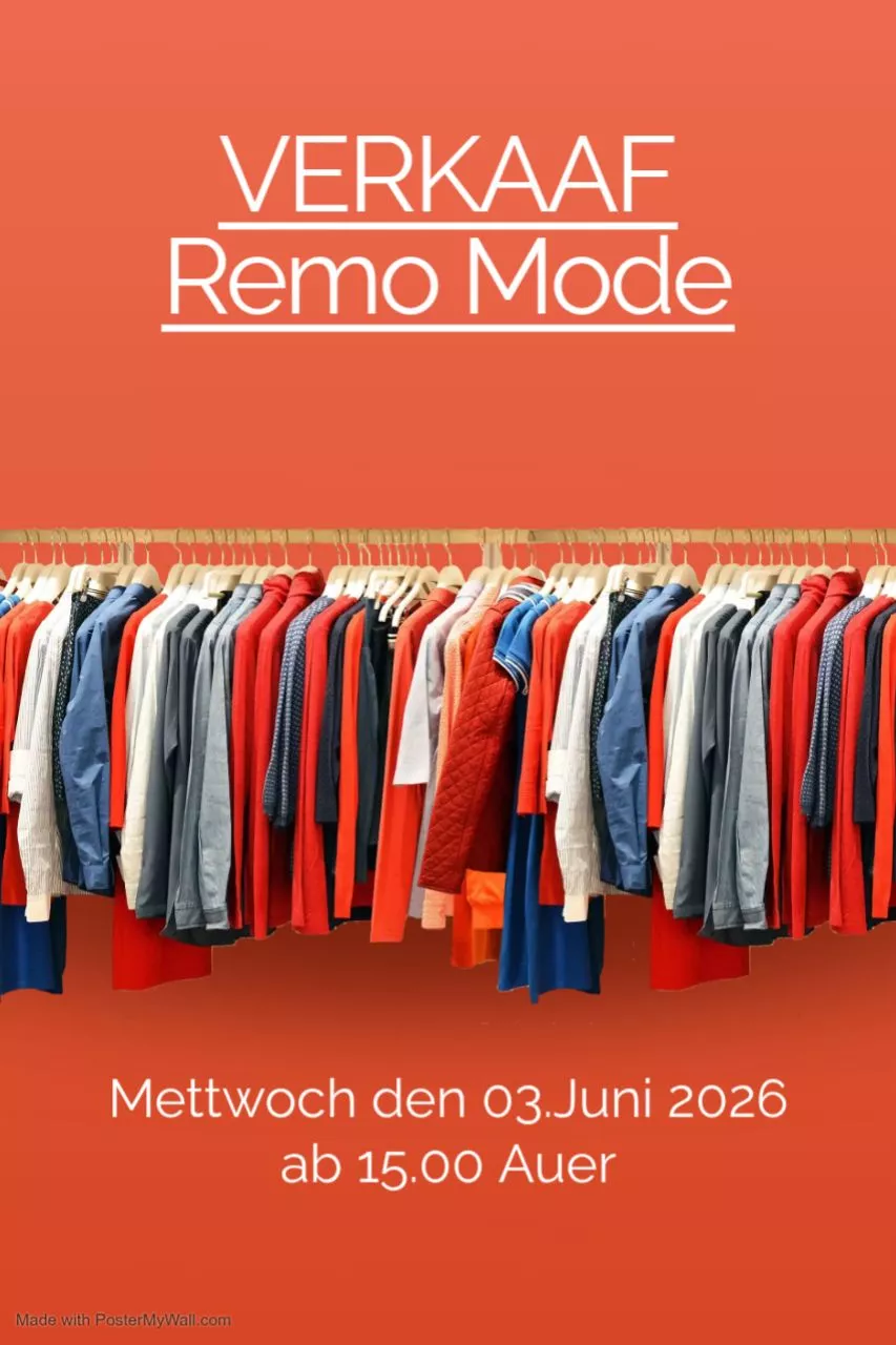 KLEEDERVERKAAF 03.JUNI